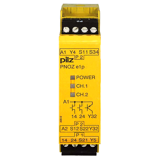 774130 New PILZ PNOZ e1p 24VDC 2so
